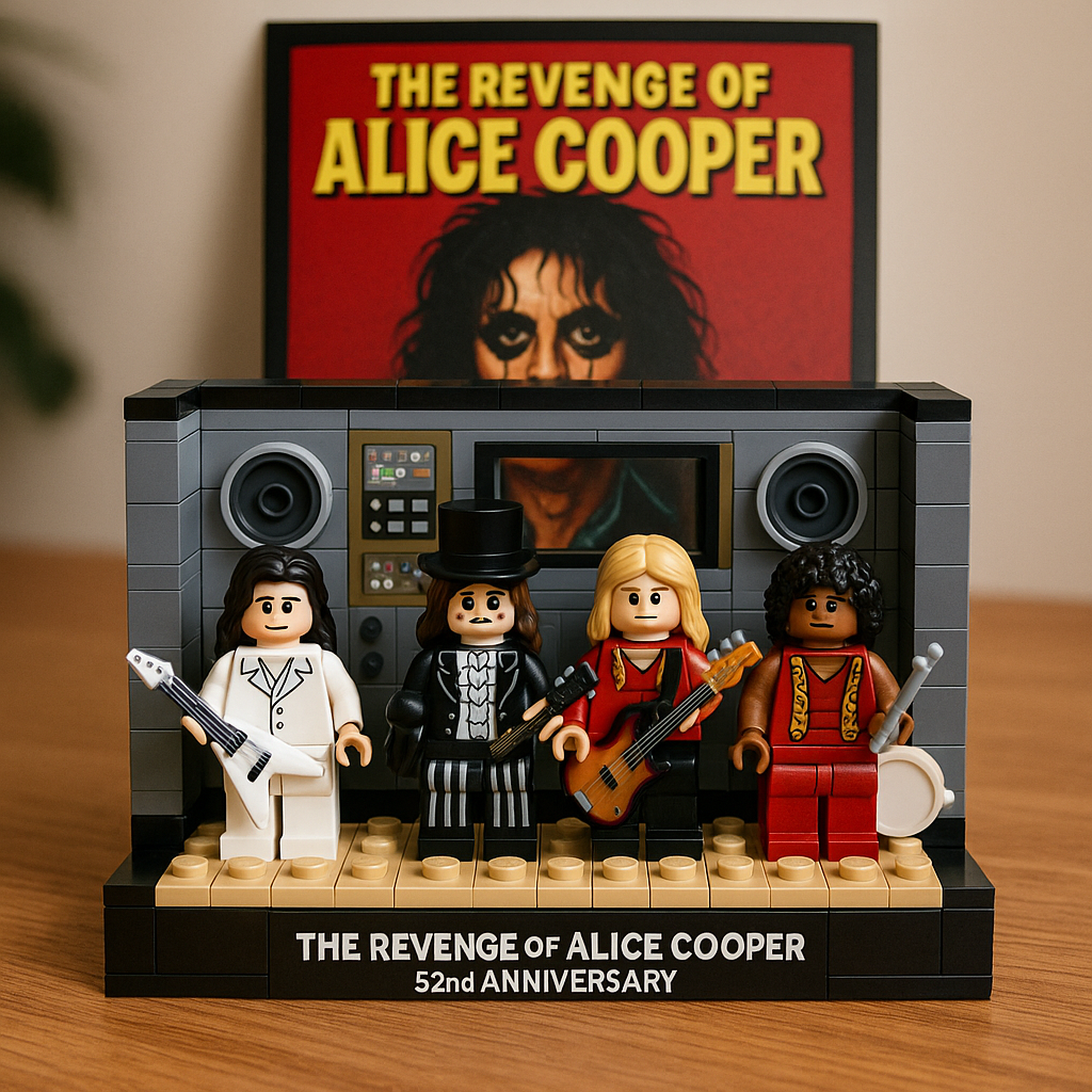 Alice Cooper 52TH Anniversary Building Block Set