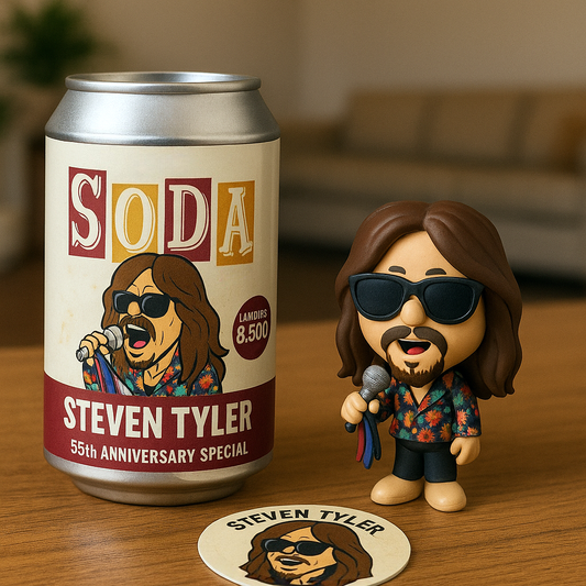 Aerosmith 55th Anniversary Soda Figure